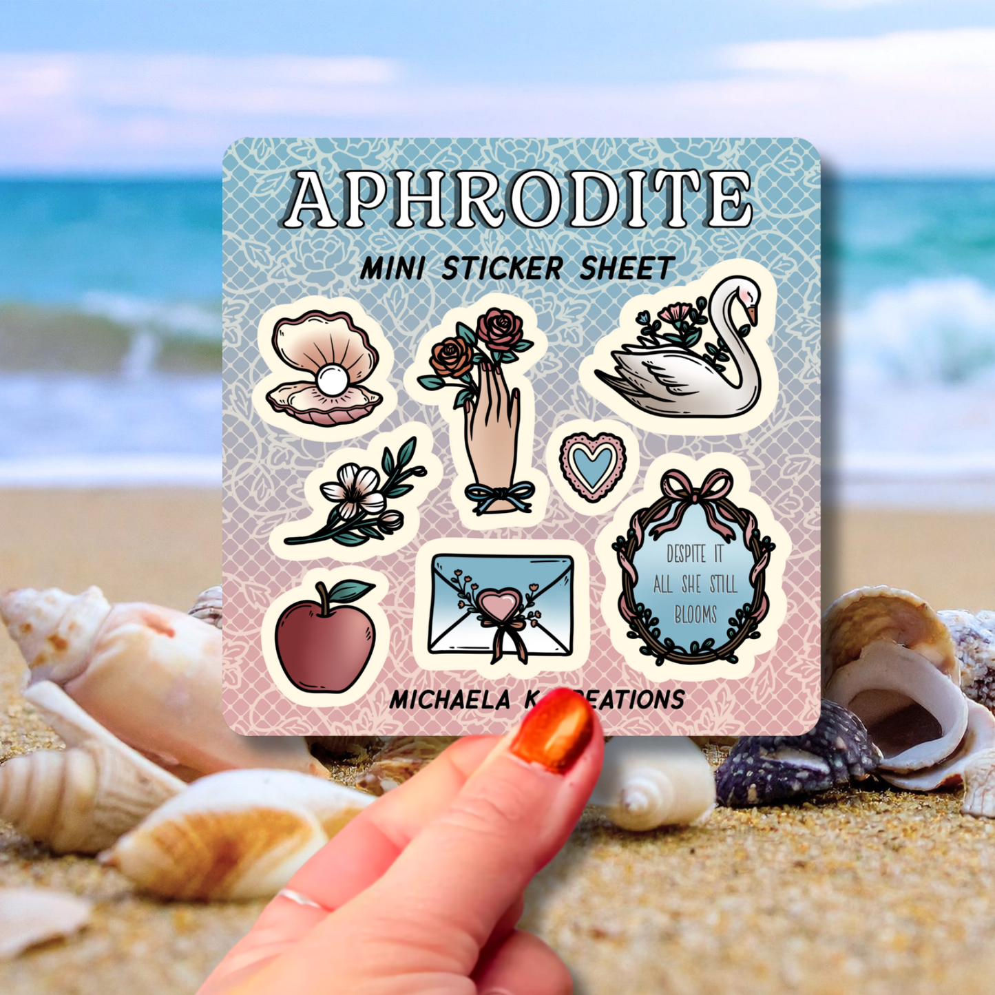 Aphrodite Sticker Sheet