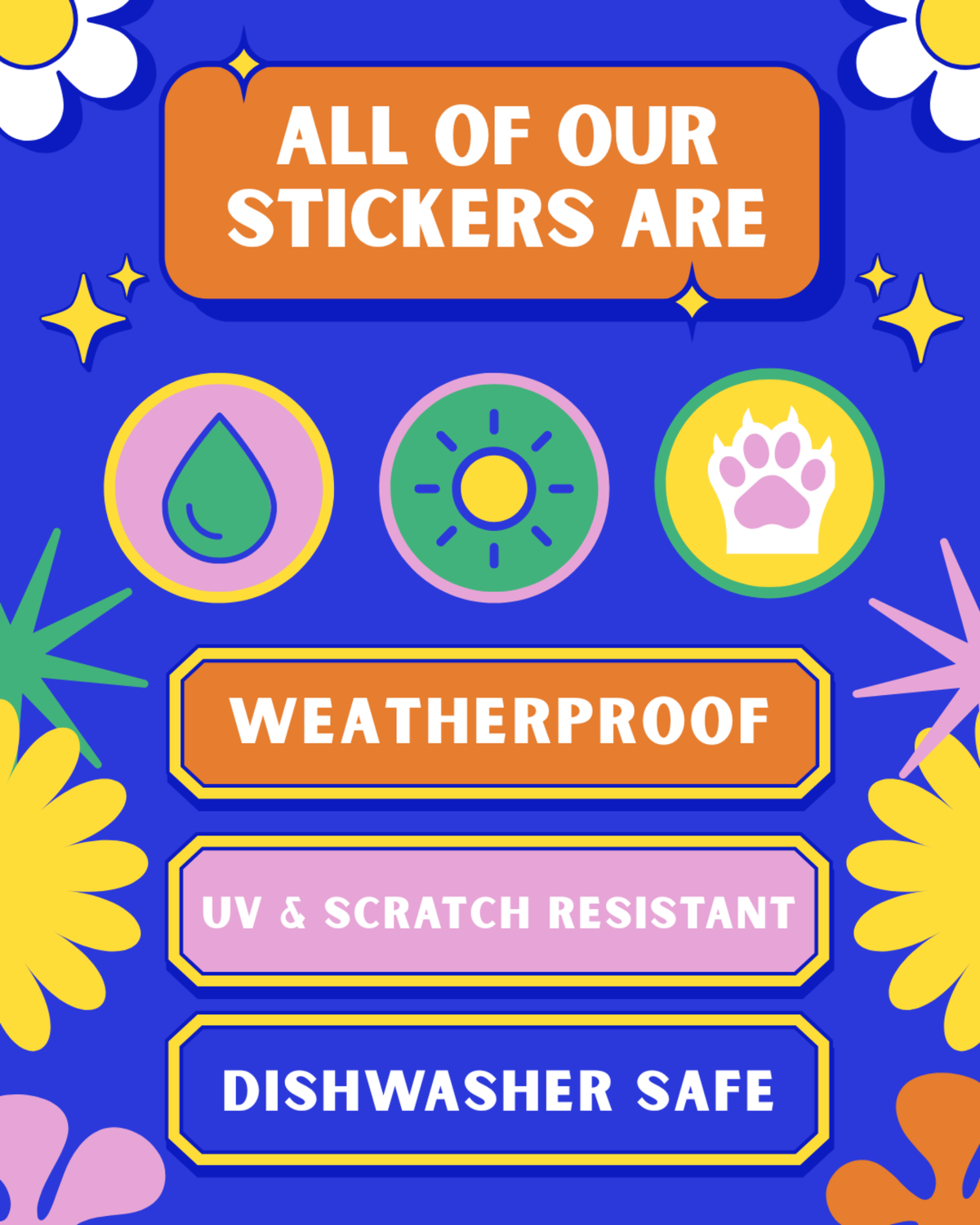 Potato Girly Sticker Sheet