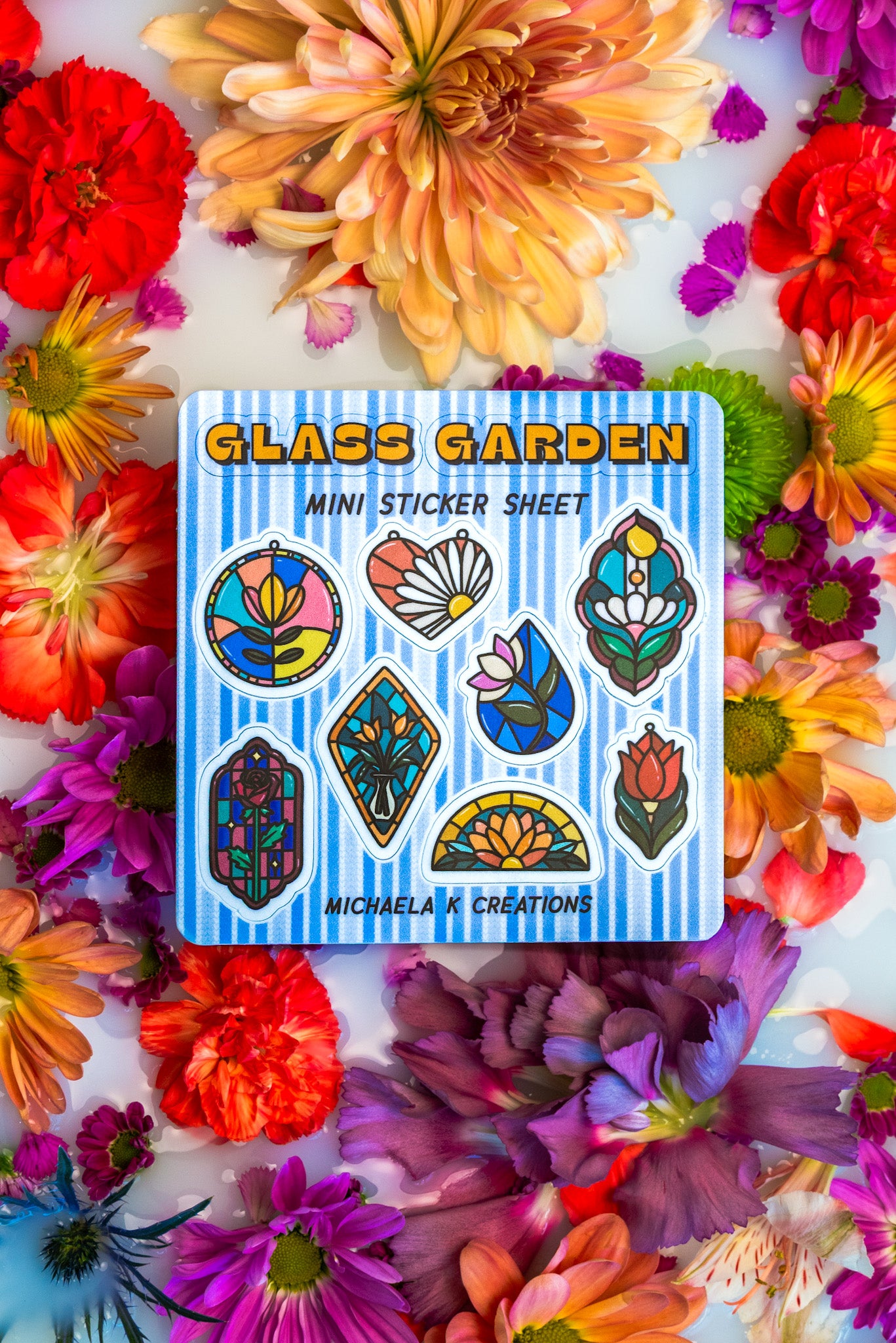 Glass Garden Sticker Sheet